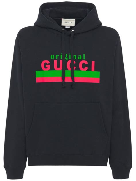 gucci t shirt hoodie|original gucci hoodie.